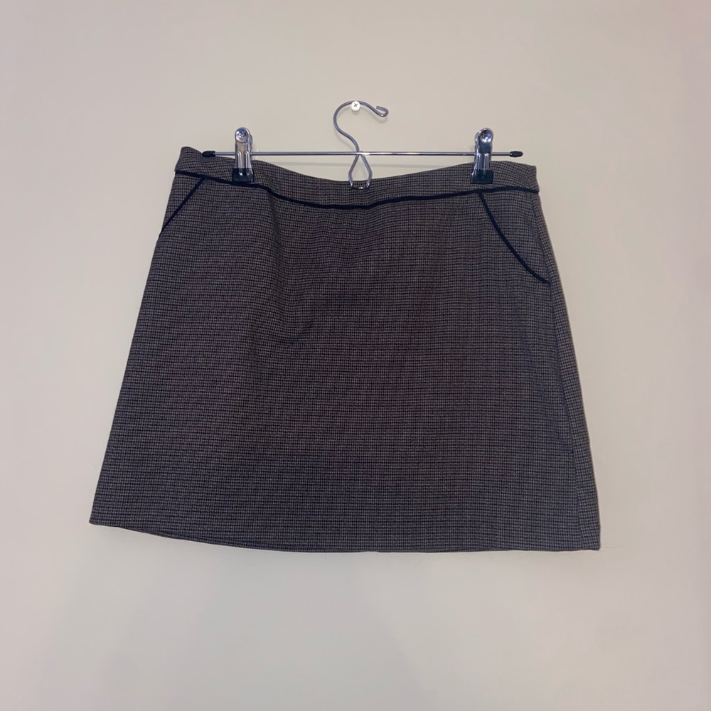 H&M Gray Mini Skirt for Work